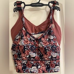 Lucky Brand Wire Free Comfort Sports Bra Set of Two bralettes